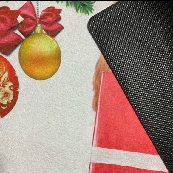 Holiday Doormat Puppy Dog Christmas Decor Rectangle 16 X 24 In Multicolor - Picture 9 of 16